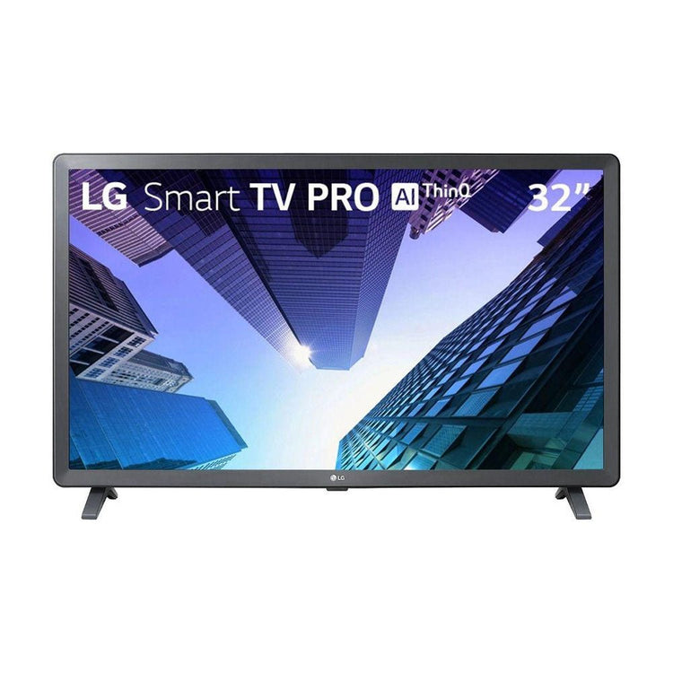 Smart TV LG Led 32" HD Wi - fi USB HDMI WebOS Alexa Integrada - 32LQ621CBSB.AWZ - Truedata