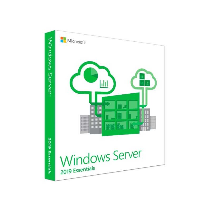 Software Windows Server Essentials 2019 64 Bits - G3S - 01294 - Truedata