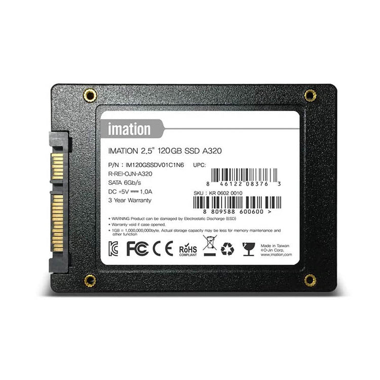 Ssd 120gb Imation Sata III 6Gb/s - IM120GSSDV01C1N6 - Truedata