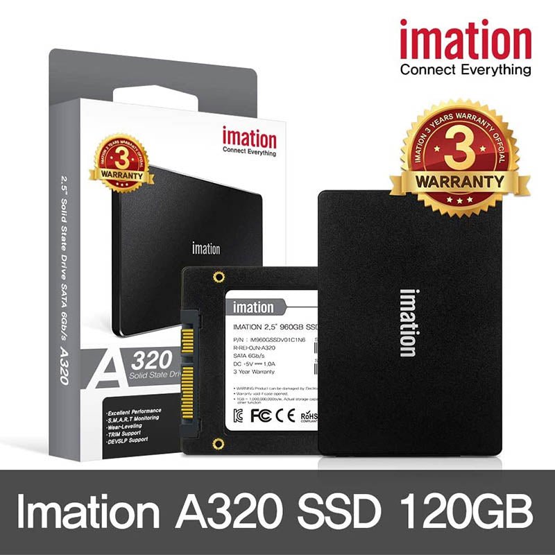 Ssd 120gb Imation Sata III 6Gb/s - IM120GSSDV01C1N6 - Truedata