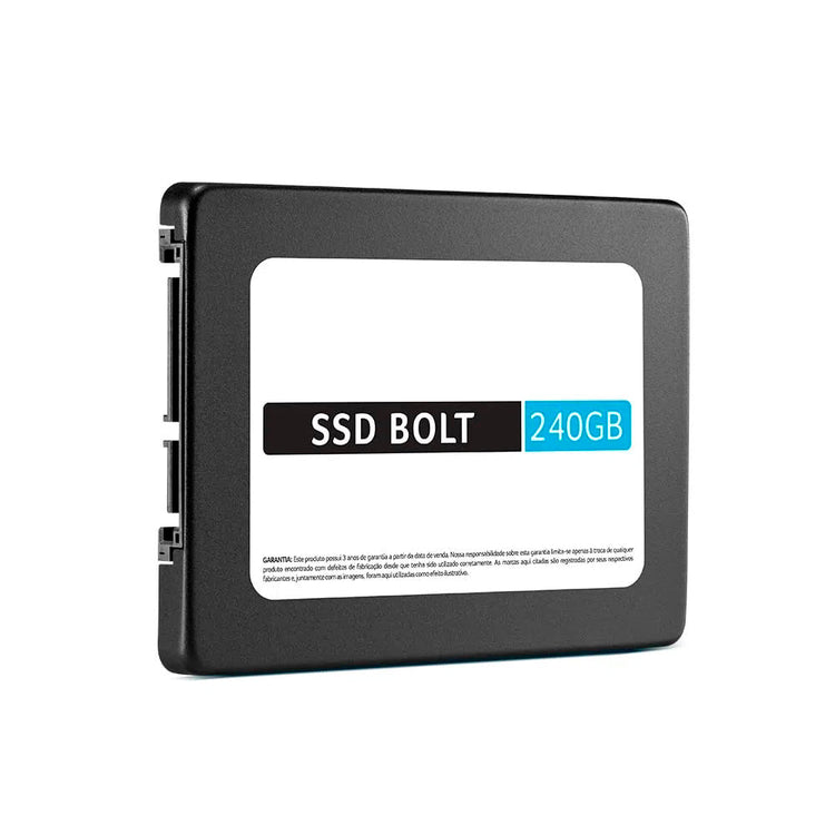 Ssd 240gb Multilaser SS220 Bolt 450mb/s Leitura 400mb/s Gravação - Truedata