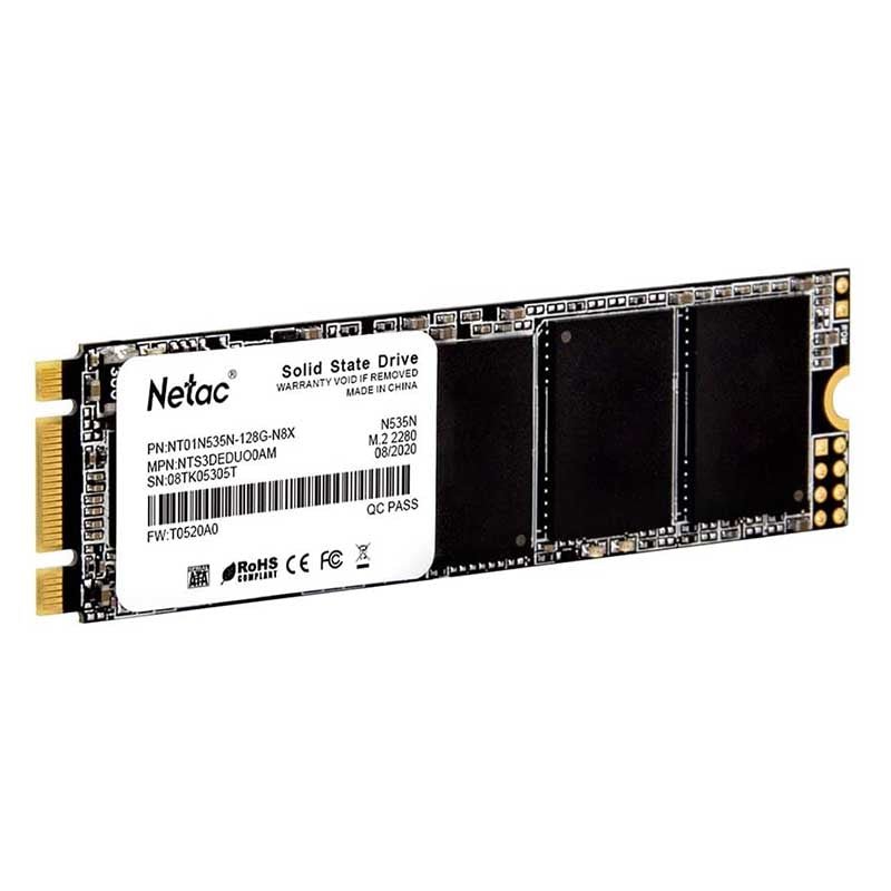 Ssd M.2 128gb (120gb) Netac N535N M.2 Sata3 560Mb - Truedata