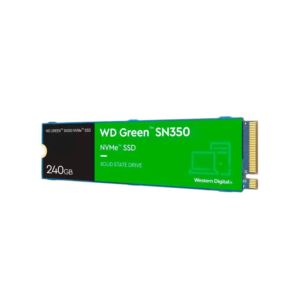 Ssd M.2 240gb Western Digital Green SN350 NVMe PCIe - WDS240G2G0C - Truedata