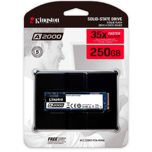 Ssd M.2 NVMe 250gb (240gb) Kingston A2000 Gen 3.0 SA2000M8 - 250G - Truedata