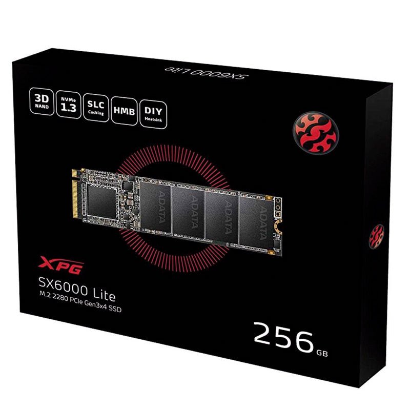 Ssd M.2 NVMe 256gb (240gb) XPG Adata SX6000 Lite - ASX6000LNP - 256GT - C - Truedata