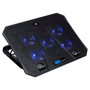 Suporte Base Cooler Para Notebook c/ Ajuste Ice Vinik C/ Led Blue - CN300 - Truedata