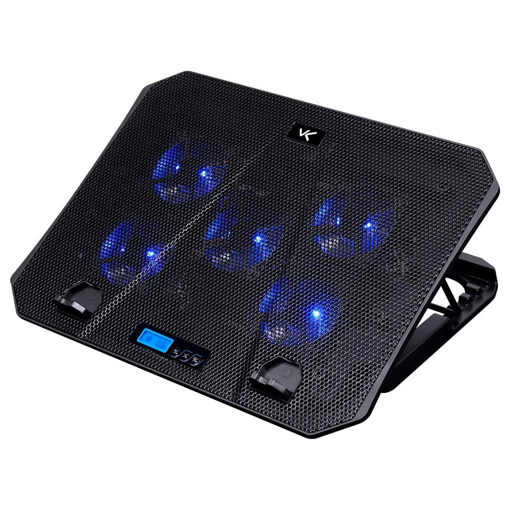 Suporte Base Cooler Para Notebook c/ Ajuste Ice Vinik C/ Led Blue - CN300 - Truedata