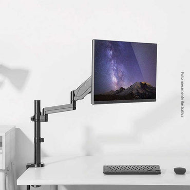 Suporte de Mesa Articulado para Monitor PCYes Vesa 17" a 32" - PLMSM01D - Truedata