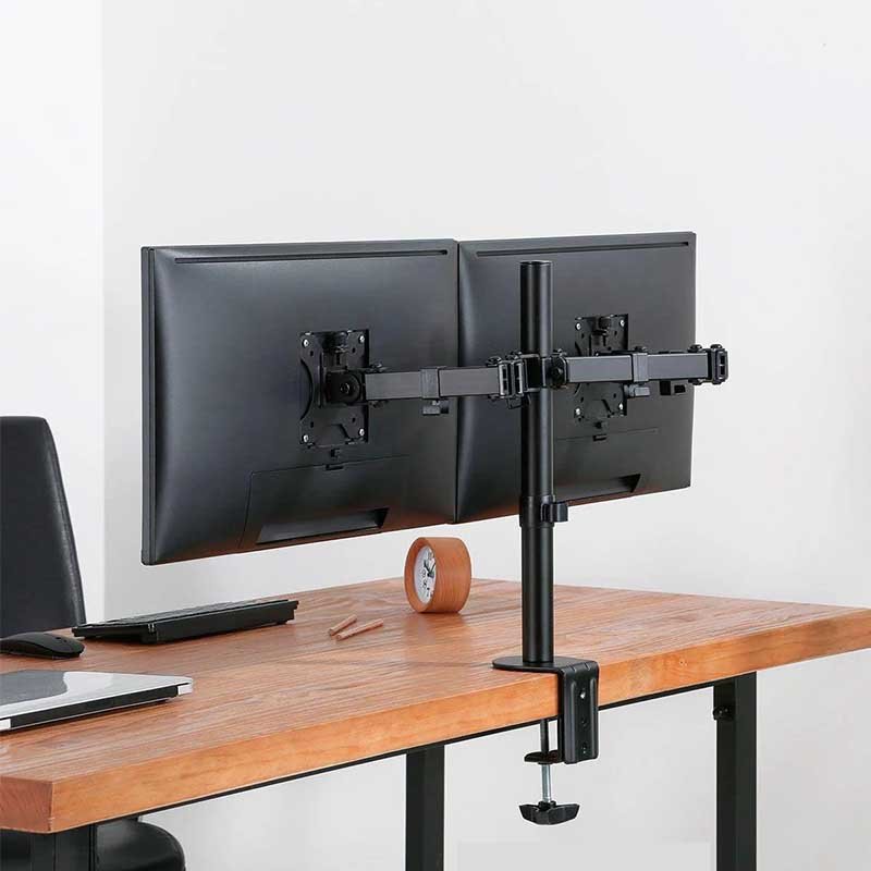 Suporte de Mesa Fixo para Dois Monitores 13" a 32" Articulado Vinik - SM341A - Truedata