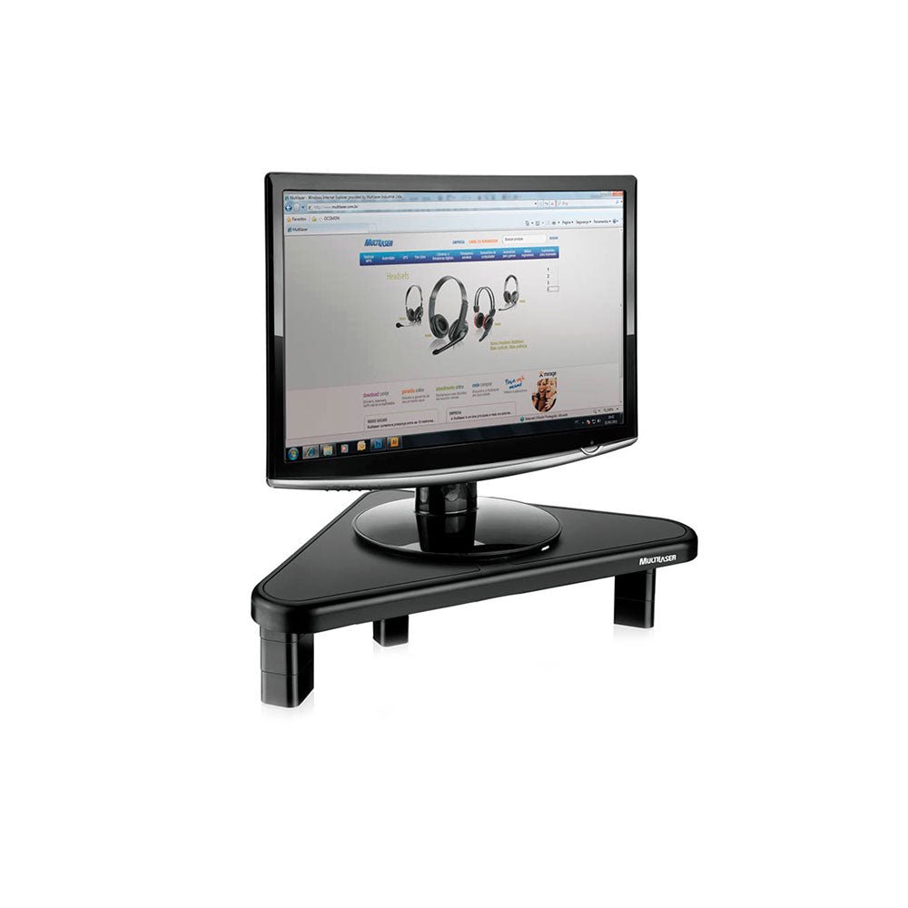 Suporte Monitor Multilaser Formato Triangulo Ac124 - Truedata