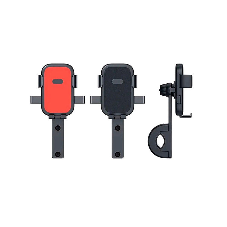 Suporte para Smartphone 4.7 a 7.2 Pols p/ Bicicleta e Moto Tomate C/ Rotação - MTG - 108 - Truedata