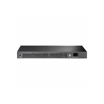 Switch 24 Portas Gigabit 10/100/1000 + 4 Portas SFP+ 10GE JetStream Tp - Link Gerenciavel - TL - SG3428X - Truedata