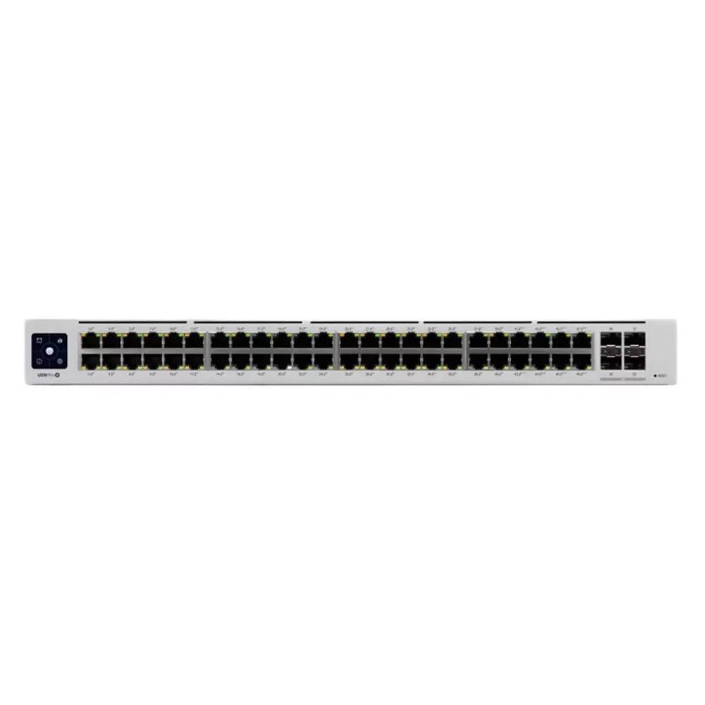 Switch 48 Portas 10/100/1000 Mbps PoE + 04 SFP Ubiquiti Unifi Pro - USW - PRO - 48 - POE - Truedata