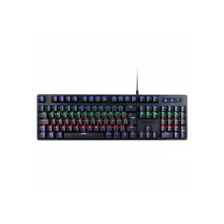 Teclado Gamer Mecanico PCYes Kratz Outemu Blue Hotswap Abnt2 RGB - PKOHBLRGB - Truedata