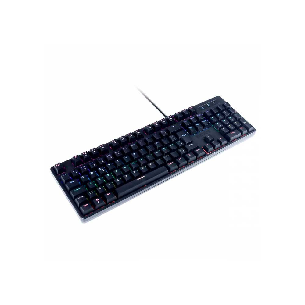 Teclado Gamer Mecanico PCYes Kratz Outemu Blue Hotswap Abnt2 RGB - PKOHBLRGB - Truedata