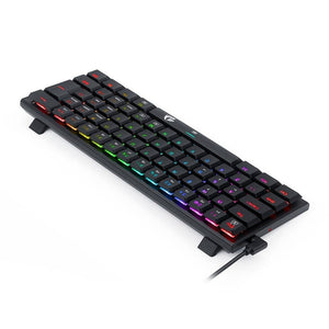 Teclado Gamer Mecânico Redragon Anivia RGB Switch Azul Preto - K614 - RGB (PT - BLUE) - Truedata