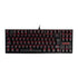 Teclado Gamer Mecanico Redragon Kumara Led Vermelho Switch Brown - K552 - 2 - Truedata