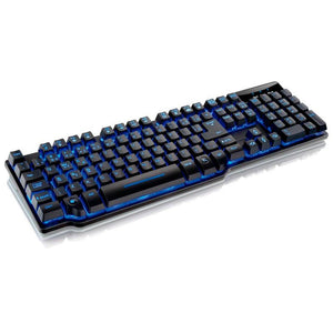 Teclado Gamer Semi Mecanico Warrior Razmig Tc196 - Truedata