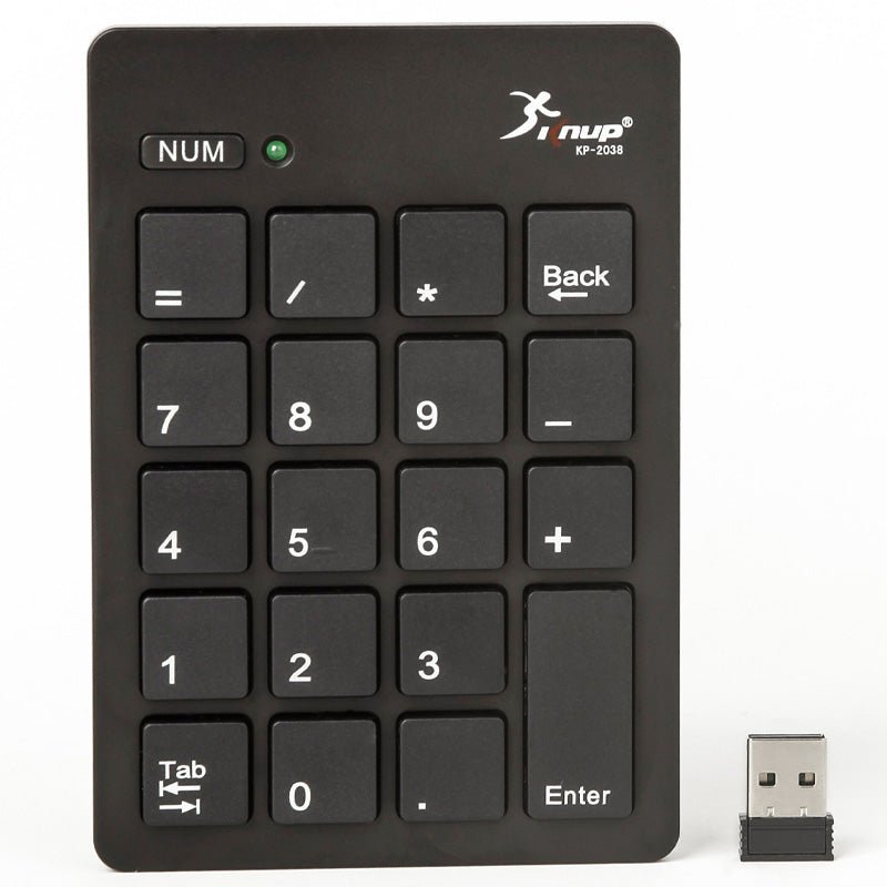 Teclado Numerico Sem Fio Knup Kp - 2038 - Truedata