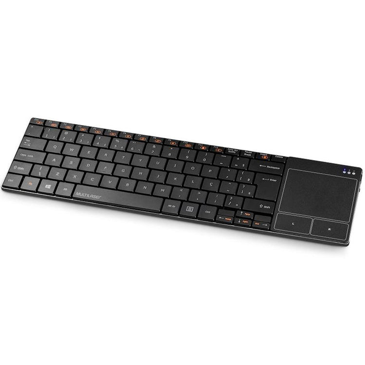 Teclado Sem Fio Multilaser Touchpad Smart Tv - TC219 - Truedata