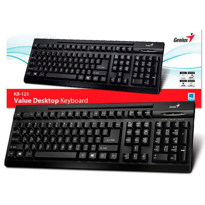 Teclado Usb Genius Kb - 125 31300723110 - Truedata