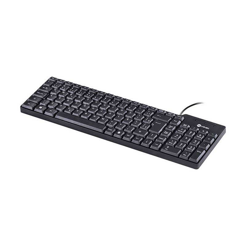 Teclado Usb Vinik Dynamic Abnt2 Preto - DT150 - Truedata