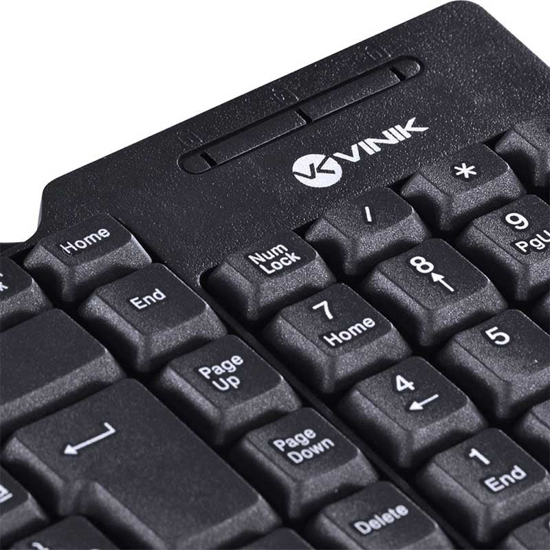 Teclado Usb Vinik Dynamic Abnt2 Preto - DT150 - Truedata