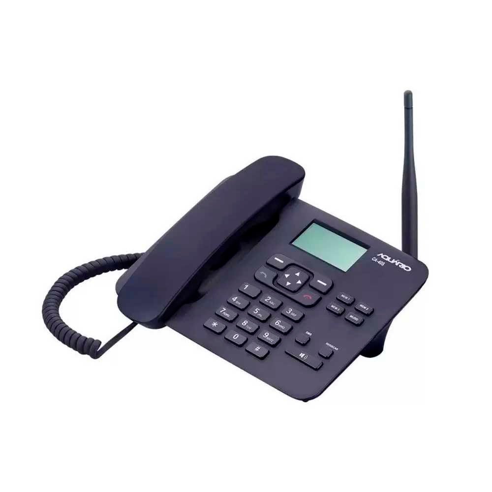 Telefone Celular Rural De Mesa Aquario Quadriband Dual Chip - Ca - 42s - Truedata