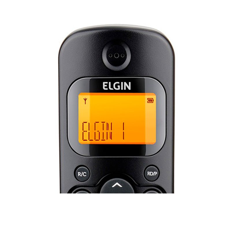 Telefone Sem Fio Elgin Tsf7500 - Dect6.0 Teclado Iluminado, Identificador De Cham - Truedata