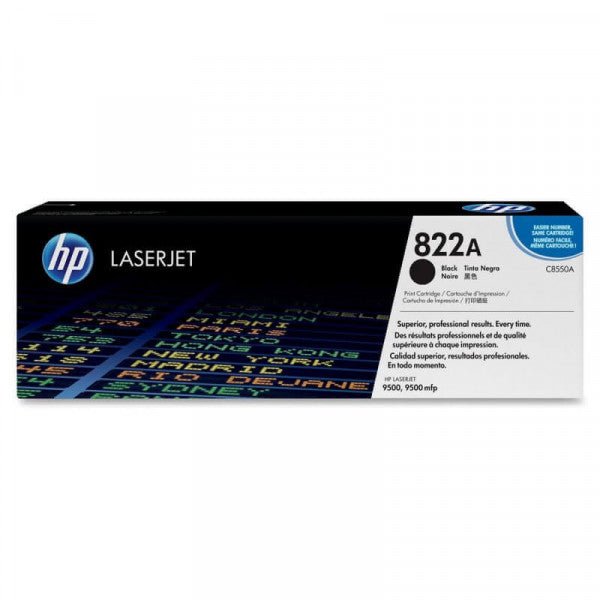 Toner Original Hp C8550a - 822a Black - Truedata