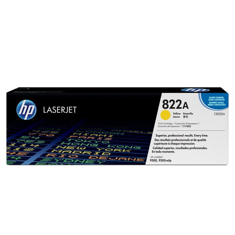 Toner Original Hp C8552a - 822a Yellow - Truedata