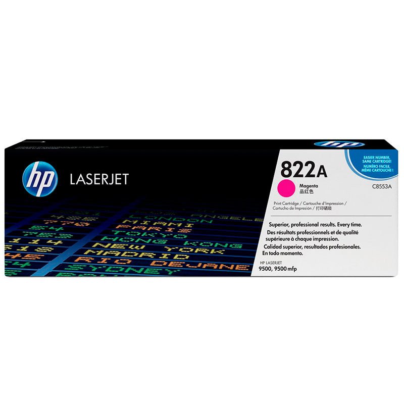 Toner Original Hp C8553a - 822a Magenta - Truedata