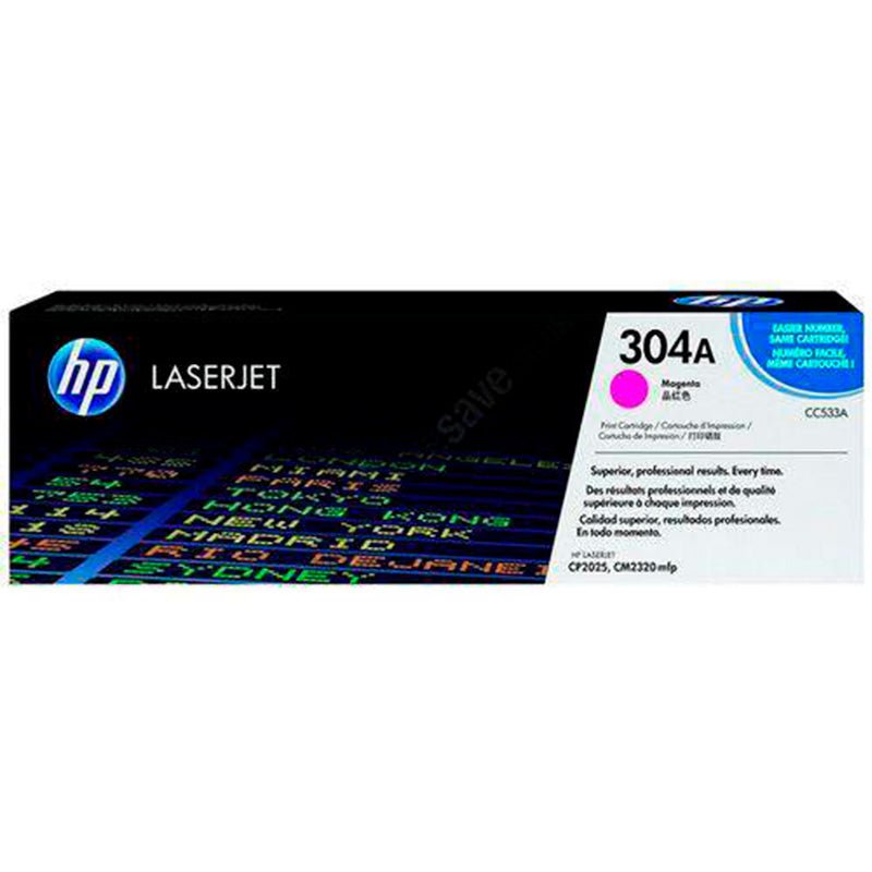 Toner Original Hp Cc533a 304a Magenta - Truedata