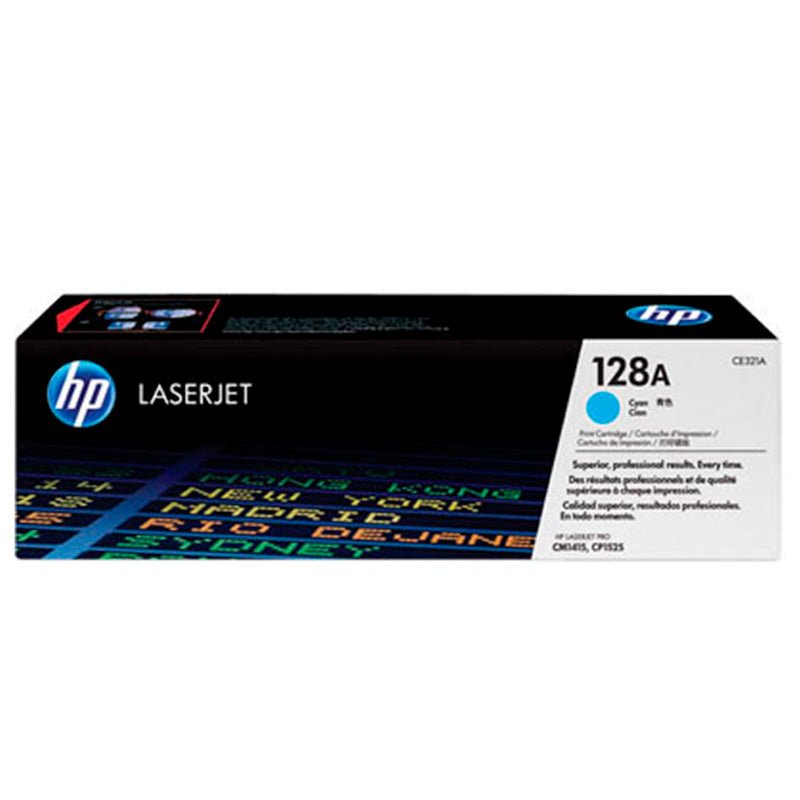 Toner Original Hp Ce321a - 128a Ciano - Truedata