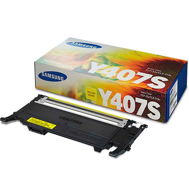 Toner Original Samsung Clt - Y407s - Yellow - Truedata