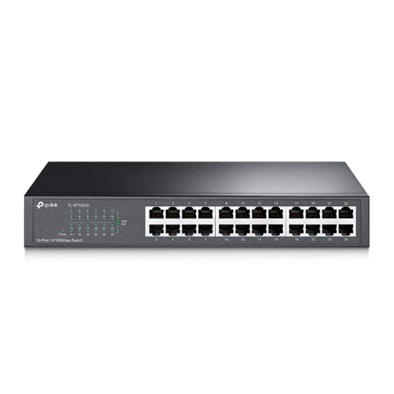 Switch 24 Portas Fast Ethernet 10/100 TP-Link L2 - TL-SF1024D