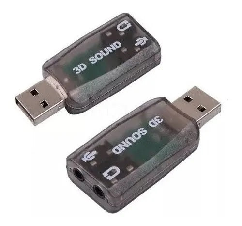 Adaptador Placa De Som Usb 5.1 Canais Virtual Vinik -  Ausb51