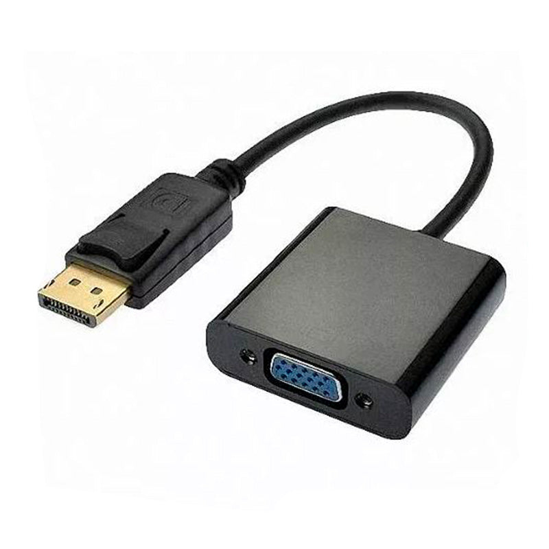 Adaptador Conversor Displayport Macho Para Vga Fêmea Fcadp4