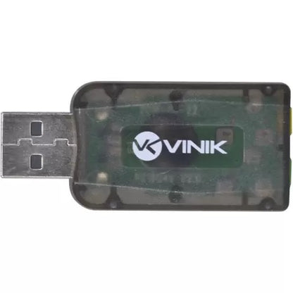 Adaptador Placa De Som Usb 5.1 Canais Virtual Vinik -  Ausb51