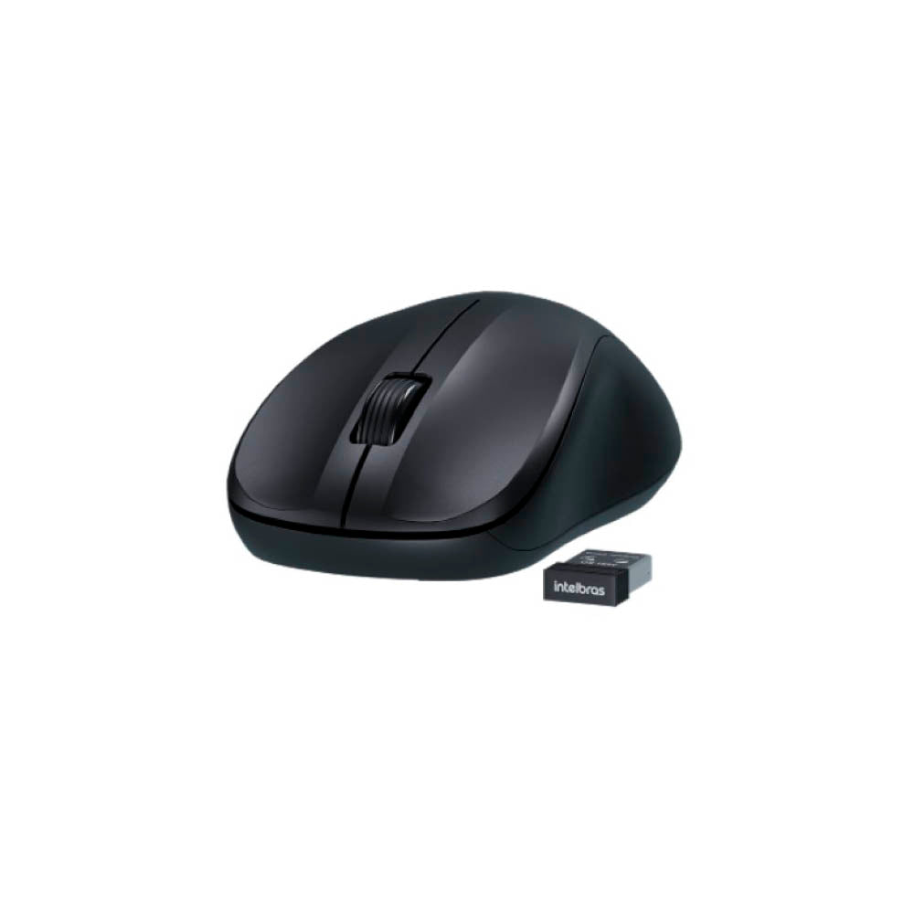 Mouse Sem Fio Intelbras MSI55 Preto - 4290023
