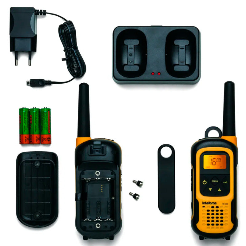 Radio de Comunicação Walkie Talkie Intelbras RC4102 Amarelo - 4528102