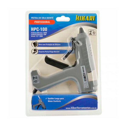 Pistola de Cola Quente HPC-100 Bivolt - 35557