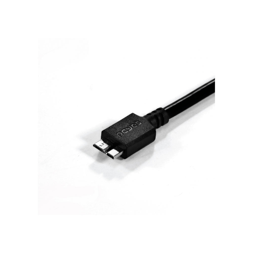 Cabo Usb Tipo A 3.0 Macho X Micro Usb B Macho 3.0 1m P/ Hd Externo PCYes - PUAMCM3-1
