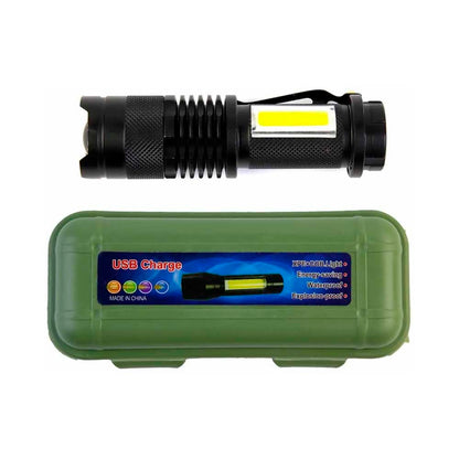 Lanterna Recarregável Led Pequena USB Charge 3 em 1 - Leon-LA62
