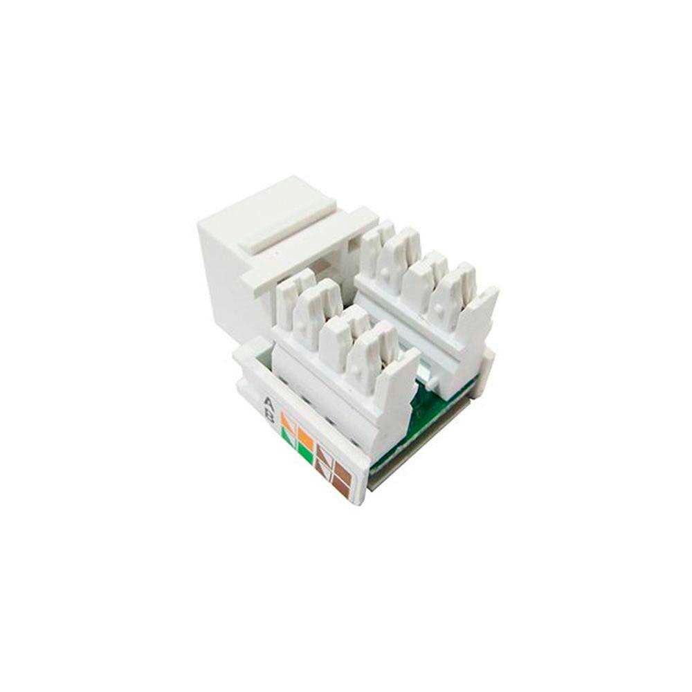 Conector Femea Keystone Rj45 Cat5 Seccon - WT-2001C/W