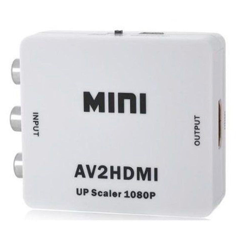 Adaptador Conversor Av (Rca) Para Hdmi - Av2hdmi