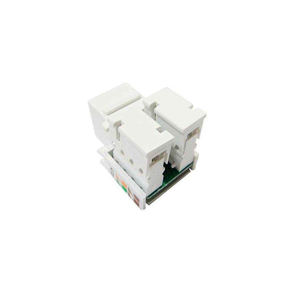 Conector Femea Keystone Rj45 Cat5 Seccon - WT-2001C/W