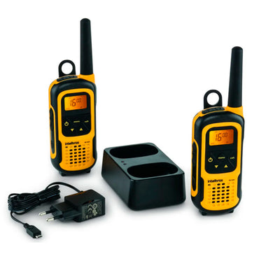 Radio de Comunicação Walkie Talkie Intelbras RC4102 Amarelo - 4528102