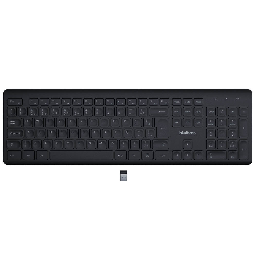 Kit Teclado E Mouse Sem Fio Intelbras CSI50 - 4294200