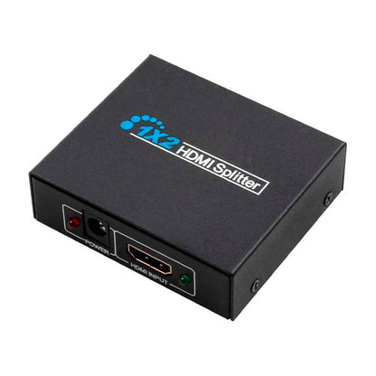 Splitter Multiplicador Divisor De Sinal Hdmi 2 Portas 1 X 2 Full Hd 1080P - HD-102